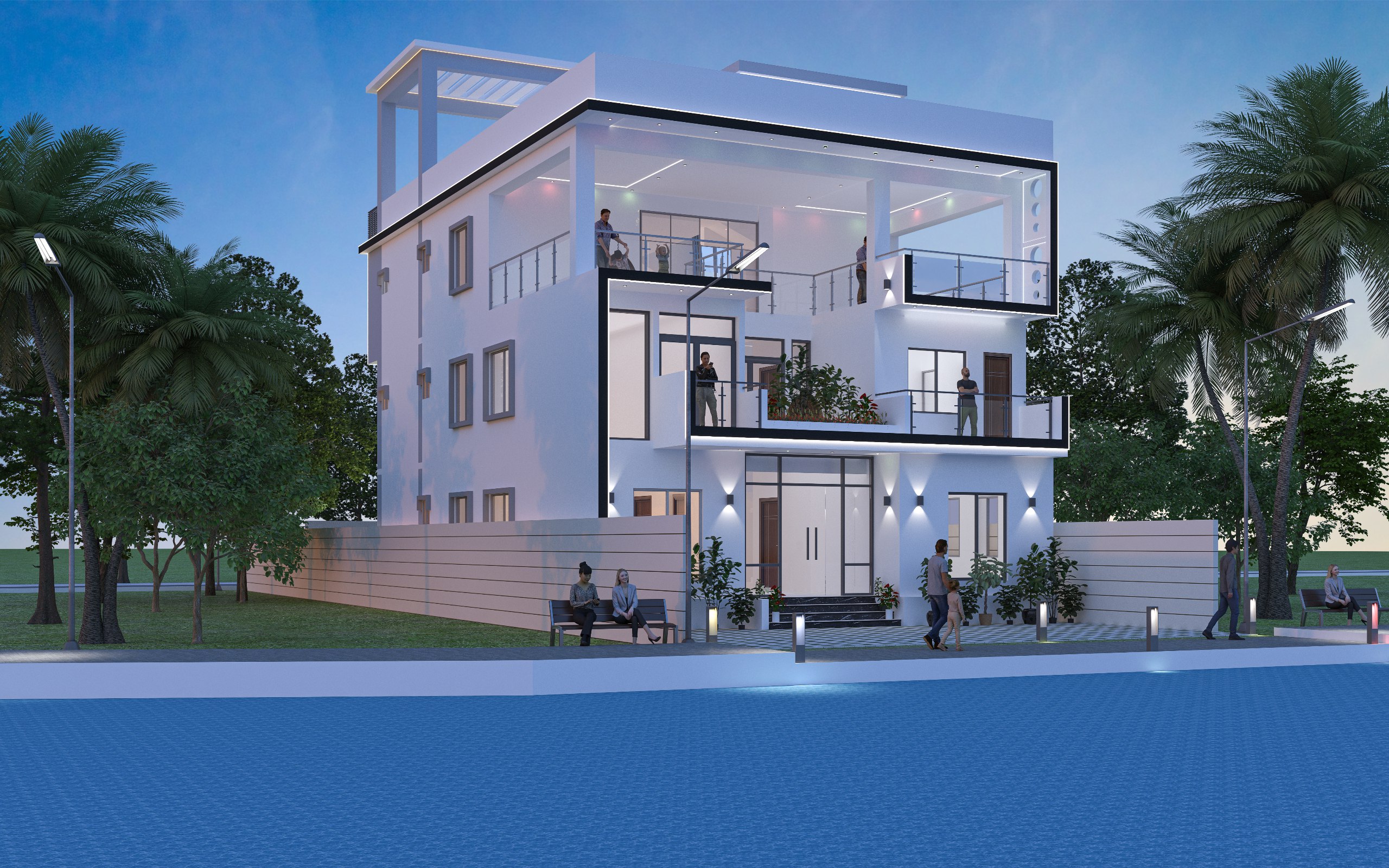 Triplex Residential Building